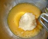 A picture of step 2 of Very Moist Castella Cake Using a Hand Mixer.