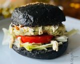 Foto del paso 7 de la receta: Hamburguesa de sepia 🦑 🧄 🌿 🍔