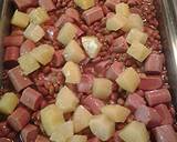 Bake beans, hotdogs, and pineapple casserole recipe step 3 photo
