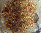 A picture of step 7 of Beef Enchilada Casserole.