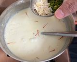 A picture of step 3 of Rice Kheer.
