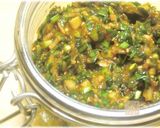 A picture of step 7 of Spicy Miso Paste with Chives and Leeks.