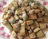 A picture of step 2 of Raw Jackfruit Curry.