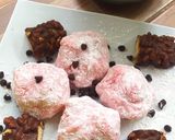 Foto langkah ke 5 dari resep Mochi red velvet isi wafer caramel.