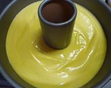 A picture of step 9 of Super-Fluffy Kabocha Squash Chiffon Cake.