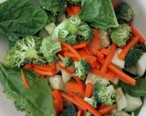 A picture of step 1 of Home made salad.