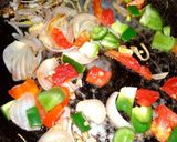 A picture of step 4 of Bottle Gaurd Dry Manchurian.