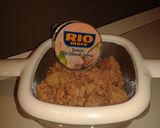 A picture of step 1 of Tuna Patties.