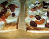 A picture of step 9 of Onion, Cheese and Parma Ham Tart.