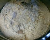 A picture of step 3 of Dad's deep-dishy pizza.