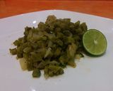 A picture of step 8 of Sauted nopales.