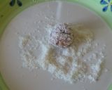 A picture of step 3 of Bliss balls.