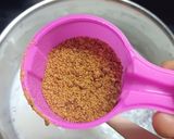 A picture of step 4 of Garden cress seeds porridge for women.