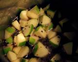 Sautéed Trout Filet Topped with Apple Mostardo and Garlicky Collard Greens recipe step 3 photo