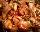 A picture of step 3 of tender pork teriyaki.