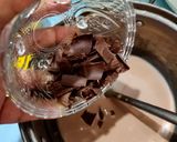 Foto langkah ke 5 dari resep Puding Jagung Vla Coklat.