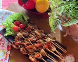 Foto langkah ke 4 dari resep Sate Cumi Bakar Kecap Pedas.