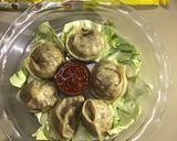 A picture of step 12 of Maggi momos.