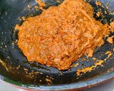 A picture of step 4 of Rasila Dahi Aloo.