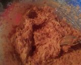 A picture of step 4 of Mandys chorizo hash browns.