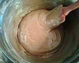 A picture of step 5 of Chocolate Ice Cream Roll Cake.