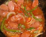 A picture of step 4 of "Cook Up" Frankfurters.