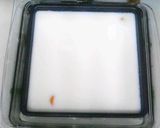 A picture of step 4 of Milk Agar Jello with Tangerines.