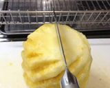 A picture of step 10 of Simple Pineapple Cutting Technique.