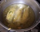 A picture of step 3 of Beef chill pakora.