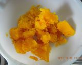A picture of step 1 of Super Easy Kabocha Squash Pudding Cake.