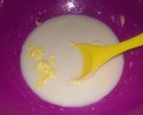 A picture of step 3 of Milky Puff Puff.