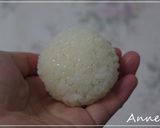 A picture of step 2 of Sushi Balls.