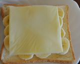 A picture of step 1 of For Breakfast or as a Snack! Banana Cheese Toast.