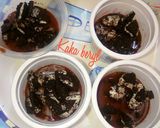 Foto langkah ke 6 dari resep Puding susu coklat lapis oreo 🍮🍼🍫🍪.