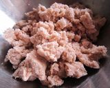 A picture of step 3 of Banana and Okara Cookies for Vegans.