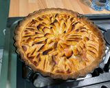 A picture of step 11 of Apple and Pink Praline Tart.