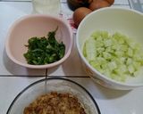 Foto langkah ke 1 dari resep Natto🥢 Omurice.
