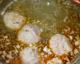 Foto langkah ke 6 dari resep Bakso sapi isi cincangan.