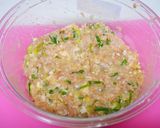 A picture of step 2 of Italian Chicken Meatballs.