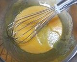 A picture of step 4 of Chiffon Cake with Fresh Pineapple.