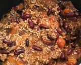 A picture of step 4 of Chilli con carne.