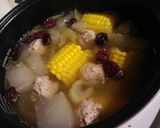 A picture of step 1 of Sir's Healthy Soup.
