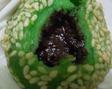 Foto langkah ke 8 dari resep Oncopan (Onde2 Coklat Pandan).