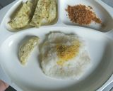 Foto langkah ke 3 dari resep MPasi 8mo+ Nasi Tim, telur itik kukus.
