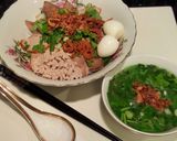 A picture of step 4 of Hu Tieu Nam Vang (Phnom Penh Noodle Soup).