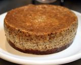 A picture of step 5 of Cinnamon Flavored Chai Latte Cheesecake.