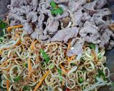 Hình bước làm 6 của món Gỏi Bò Bắp Chuối