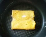 A picture of step 3 of For Breakfast Mentaiko Cheese Toast Sandwich Easy!.