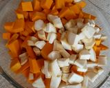 Indiai sült zöldségek mungóbabbal recept fázis 2 fotója