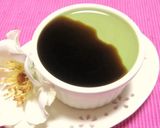 A picture of step 7 of Increased Calcium Absorption! Milk Jelly, Green Tea Edition.